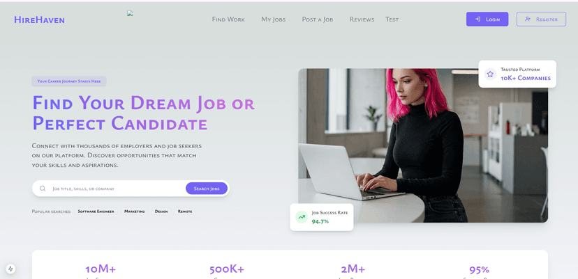 HireHaven - AI Powered Job Portal